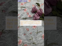 꽃 우아한 수염 蕾丝 布 派对 100% 면 고품질 고급 스타일