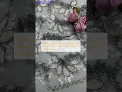 100% 폴리에스터 쉐이크인 금속 랜스 천 고급스러운 숨쉬고 우아한 쉐이크인 천