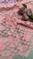 잎빛 핑크색 플레이드 수직 튼튼하고 우아한 럭셔리 넥티 embroidery fabric lace fabric 결혼식 생일 기념일 쉐이크인 플레이드 beaded fabric