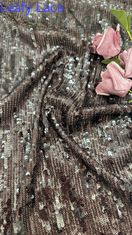 럭셔리 세킨 embroidered renda fabric for ladies 섬유복