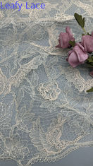 지속가능 한 쉐이크 잎 embroidery 직물 珠珠 耐久 优雅