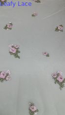 귀걸이 꽃 蕾丝 织物 embroidered 蕾丝  Mesh Breathe Fabric Occasion Dressing Birthday Fabric