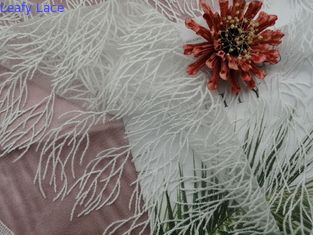 과장 코드화된 레이스천 순백의 결혼식 레이스천