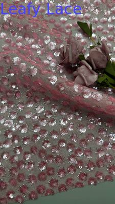 Beautiful Sequin Embroiderey Metallic Fabric Durable and Elegant Luxury Sequin Embroidery Fabric Wedding Party Occasions Sequin Embroidery Fabric