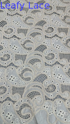 Hollow-up Lace Fabric Embroidered Lace Mesh New Collection Evening Fabric