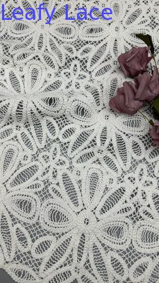 100% Cotton Luxury Lace Fabric New Collection Grond Elegant for Party Gowns