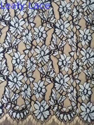 Tone - Tone Color Corded 3d Flower Applique Fabric