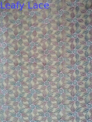 80 yards Flower Colored Embroidery Fabric For Little Girls Dress