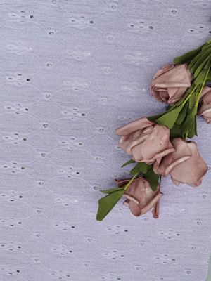 140CM Elastance Stretch Lace Knitting Spandex Mesh Fabric