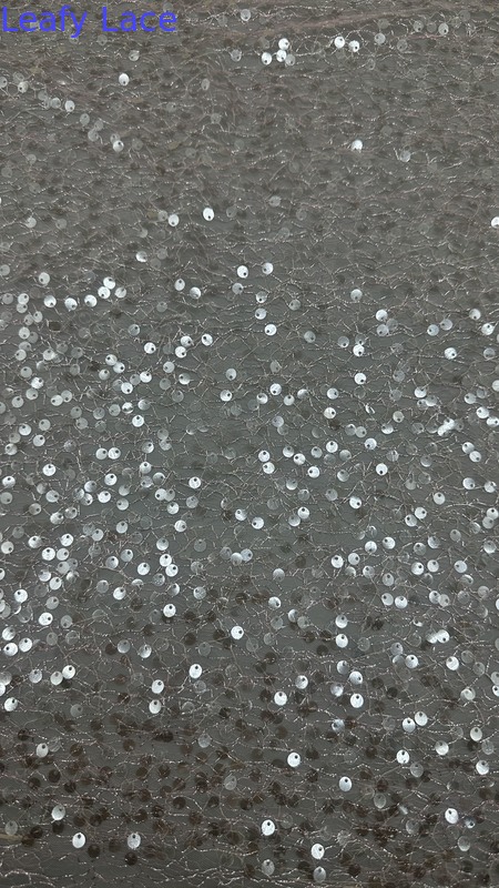 Sequin Lace Fabric High Luxary Lace Fabric for Bridal Wedding Party Gown