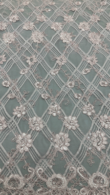 새 잎 embroidery 럭셔리 꽃 100% 넥타이 embroidery 직물 renda 직물 결혼식 생일 기념품