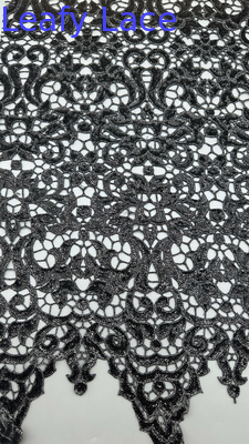 럭셔리 쉐인 쉐인 embroidery 우아한 蕾丝 织物 럭셔리 넥티 3D 꽃 embroidery 织物 蕾丝 织物 저녁 식사 생일 기념품