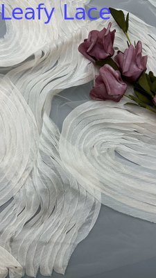 럭셔리 백색 플레이트 천 내구성 있고 우아한 럭셔리 플레이트 embroidery 천 결혼식 생일 기념품 고품질