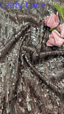 럭셔리 세킨 embroidered renda fabric for ladies 섬유복