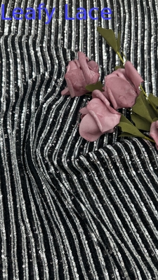 100% 폴리에스테르 잎색 큐니 embroidery 蕾丝 织物 闪耀 奢华 婚礼 宴会