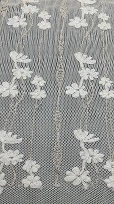 맞춤형 코더 embroidered renda 직물 우아한 잎embroidery 직물