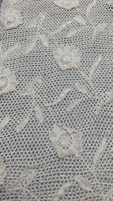 embroidered leavesy sequin lace fabric 고품질 파티 드레스