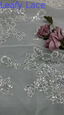 럭셔리 세킨 embroidered fabric lace fabric 의류의 새로운 컬렉션 드레스와 패션 디자인