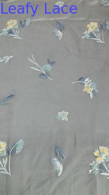 세킨 embroidered Fabic 핑크 꽃 샴틀리 직물 蕾丝 새 컬렉션 파티 드레스