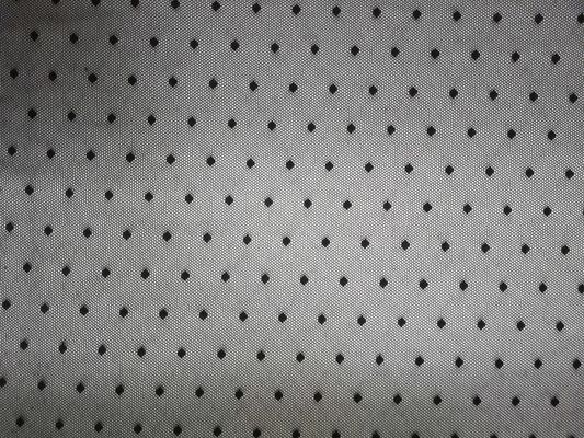 검은 물방울 무늬 탄성 메쉬 부드러운 스트레치 레이스 구성