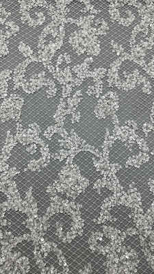 세킨 embroidered FLoral 아름다운 Mesh Ground 의 옷에 대한 맞춤 디자인 공장