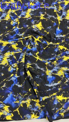 우아한 드레스를 위한 장식용 플로럴 레이스 원단, 패션 컬렉션을 위한 프린트 레이스 맞춤 레이스 원단 개발